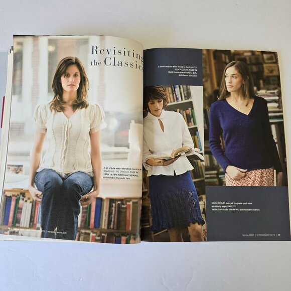 Interweave Knits Spring 2007 Magazine - Picture 8 of 16